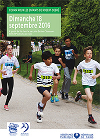 Course 2016 : Courir pour les enfants de l'hpital Robert Debr